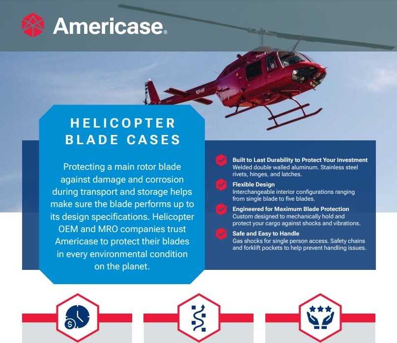 Helicopter Blade Cases
